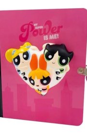 Powerpuff Girls: Squishy Lock & Key Diary cover image