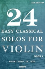 24 Easy Classical Solos for Violin Book 1 cover image