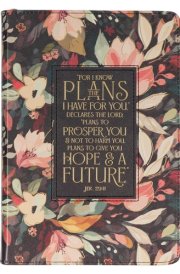 Journal Classic W/Zip Black Hope & a Future Jer. 29:11 cover image