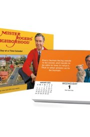 2025 Mister Rogers Day-at-a-Time Box Calendar cover image