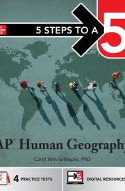 5 Steps to a 5: AP Human Geography 2026: Practice AP Tests + AP Content Review + Digital Exams cover image