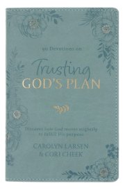 Devotional Trusting God's Plan Faux cover image