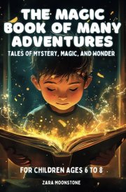 The Magic Book of Many Adventures Tales of Mystery, Magic, and Wonder Story Book For Kids Ages 6-8 cover image