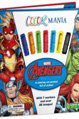 Marvel Avengers: Colormania: with 7 Felt Tip Pens and 30 Pages of Coloring cover image