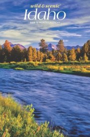 Idaho Wild & Scenic | 2025 12 x 24 Inch Monthly Square Wall Calendar | Plastic-Free | BrownTrout | USA United States of America Rocky Mountain State Nature cover image