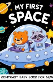 My first Space High Contrast Baby Book for Newborns 0-12 Months: Simple Black and White Pictures about Outer Space Designed to Stimulate Vision from Birth | Visual Stimulation gift for Infants cover image