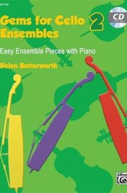 Gems for Cello Ensembles Book & CD cover image