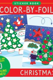 Color-By-Foil Sticker Book - Christmas (Includes 18 Sheets of Shiny Color Foils) cover image