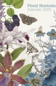 Royal Botanic Gardens Kew, Floral Illustrated Square Wall Calendar 2025 cover image