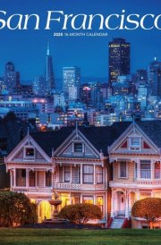 San Francisco | 2025 12 x 24 Inch Monthly Square Wall Calendar | Plastic-Free | BrownTrout | USA United States of America California Pacific West Coast City cover image