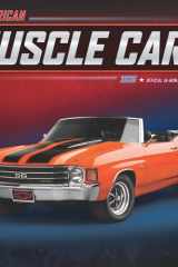 American Muscle Cars OFFICIAL | 2025 12 x 24 Inch Monthly Square Wall Calendar | Foil Stamped Cover | Plato | USA Motor Ford Chevrolet Chrysler Oldsmobile Pontiac cover image