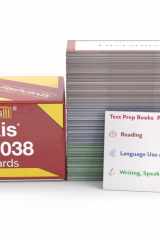 Praxis English Language Arts 5038 Content Knowledge Study Cards: Praxis ELA 5038 Review and Practice Test Questions [Full Color Cards] cover image