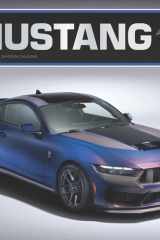 Mustang OFFICIAL | 2025 14 x 24 Inch Monthly Deluxe Wall Calendar | Foil Stamped Cover | Plastic-Free | BrownTrout | Ford Motor Muscle Car (Ford Mustang) cover image