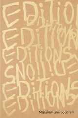 Massimiliano Locatelli Editions cover image