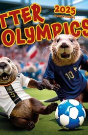 Otter Olympics | 2025 12 x 24 Inch Monthly Square Wall Calendar | Plastic-Free | BrownTrout | Animals Fun Humor cover image