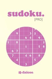 daicee Sudoku Pro | Minimalist Pocket Sized Puzzle Book for Adults | Medium To Hard cover image