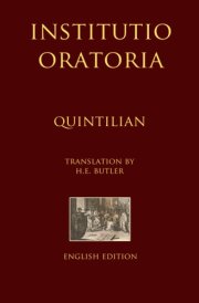 Institutio Oratoria cover image
