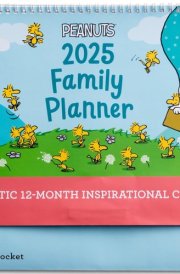 Peanuts: 2025 Inspirational Family Planner cover image