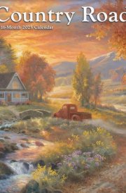 2025 Country Road by Abraham Hunter Mini Wall Calendar cover image