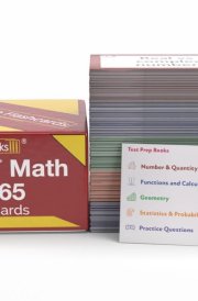Praxis Math 5165 Study Cards: Praxis Mathematics Test Prep and Practice Test Questions [Full Color Cards] cover image
