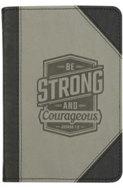 Journal Handy Black Be Strong and Courageous Josh. 1:9 cover image