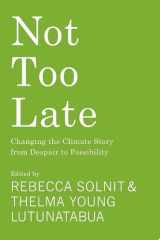 Not Too Late cover image