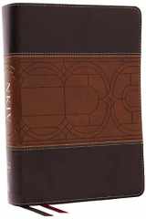 NKJV Study Bible, Leathersoft, Brown, Full-Color, Comfort Print The Complete Resource for Studying God's Word cover image