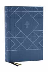 Nkjv, the Bible Study Bible, Cloth Over Board, Blue, Comfort Print A Study Guide for Every Chapter of the Bible cover image