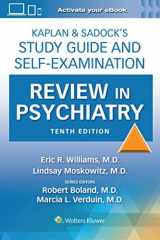 Kaplan and Sadock's Study Guide and Self-Examination Review in Psychiatry cover image
