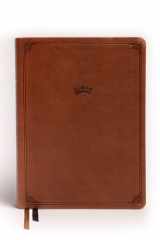 NASB Tony Evans Study Bible, Brown Leathertouch, Indexed Advancing God's Kingdom Agenda cover image
