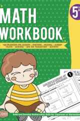 5th Grade Math Workbook: Multiplication, Division, Fractions, Decimals, Volume, Graphing, Measurement | Build and Develop Mathematics Skills for Classroom or Homeschool cover image