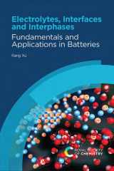 Electrolytes, Interfaces and Interphases Fundamentals and Applications in Batteries cover image
