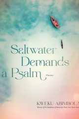 Saltwater Demands a Psalm Poems cover image
