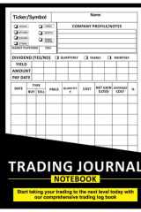 Trading Journal Log Book cover image