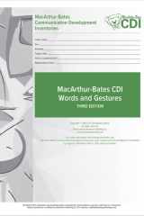 Macarthur-Bates Communicative Development Inventories (CDI) Words and Gestures Forms - 8-18 Months cover image