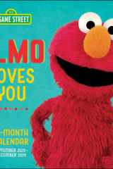 Sesame Street Elmo Loves You 16-Month 2023-2024 Wall Calendar: September 2023-December 2024 cover image