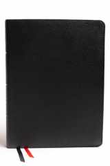 NASB Tony Evans Study Bible, Black Genuine Leather Advancing God's Kingdom Agenda cover image