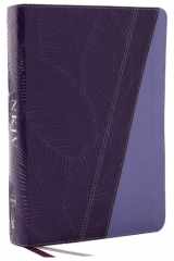 NKJV Study Bible, Leathersoft, Purple, Full-Color, Thumb Indexed, Comfort Print The Complete Resource for Studying God's Word cover image