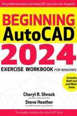 Beginning AutoCAD® 2024 Exercise Workbook cover image