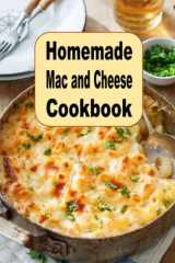 Homemade Mac and Cheese Cookbook: Baked Three Cheese Chicken Creamy and Many Other Mac and Cheese Recipes (Lunch Menu Cookbook) cover image