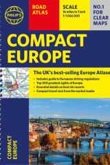Philip's Compact Atlas Europe A5 Spiral with the Top 300 Tourist Sites cover image