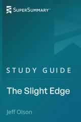 Study Guide: The Slight Edge by Jeff Olson (SuperSummary) cover image