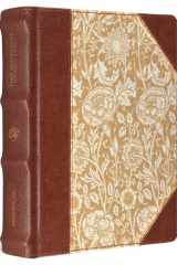 ESV Single Column Journaling Bible, Large Print (Cloth Over Board, Antique Floral Design) cover image