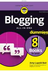Blogging All-in-One For Dummies cover image
