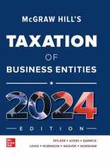 Loose Leaf for McGraw-Hill's Taxation of Business Entities 2024 Edition cover image