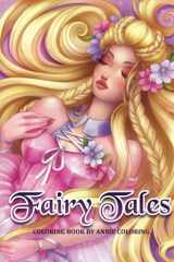 Fairy Tales and Princesses Coloring book cover image