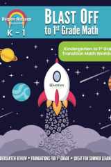 Blast Off to 1st Grade Math Kindergarten to 1st Grade Transition Math Workbook cover image