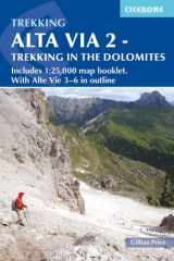 Alta Via 2 - Trekking in the Dolomites Includes 1:25,000 Map Booklet. with Alte Vie 3-6 in Outline cover image