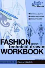 Fashion Design Technical Drawing Workbook for womenswear projects. Croquis style “Bella”: technical journal, fashion sketchbook, design organizer cover image