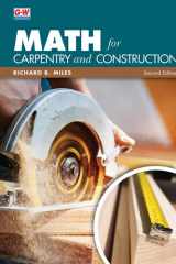 Math for Carpentry and Construction cover image